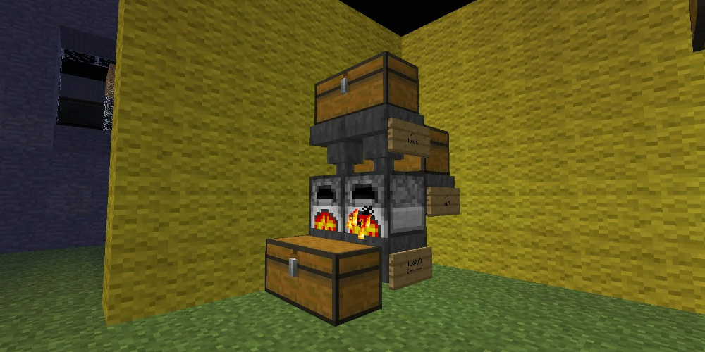 Efficient Double Smelter XP Station